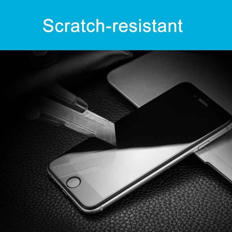 For iPhone 6 & 6s 0.26mm 9H Surface Hardness 4D Curverd Arc Explosion-proof HD Silk-screen Tempered Glass Full Screen Film