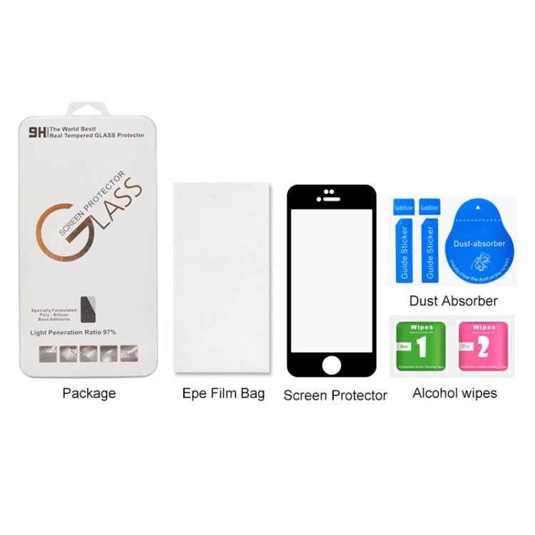 Anti-scratch 9H 10D Full Screen HD Tempered Glass Film for iPhone 6 & 6s