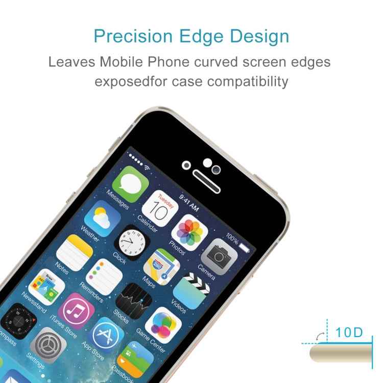Anti-scratch 9H 10D Full Screen HD Tempered Glass Film for iPhone 6 Plus & 6s Plus