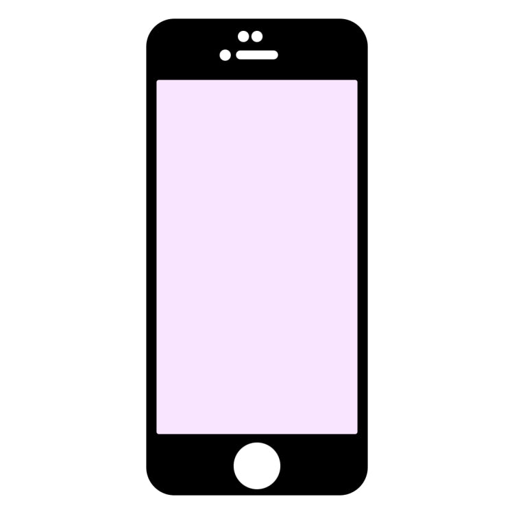 Anti-scratch 9H 10D Full Screen Purple-ray Tempered Glass Film for iPhone 6 & 6S