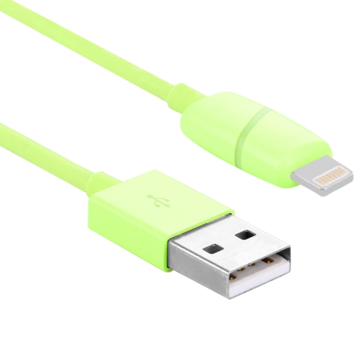 1m Circular Bobbin Gift Box Style 8 Pin to USB Data Sync Cable with Indicator for iPhone, iPad