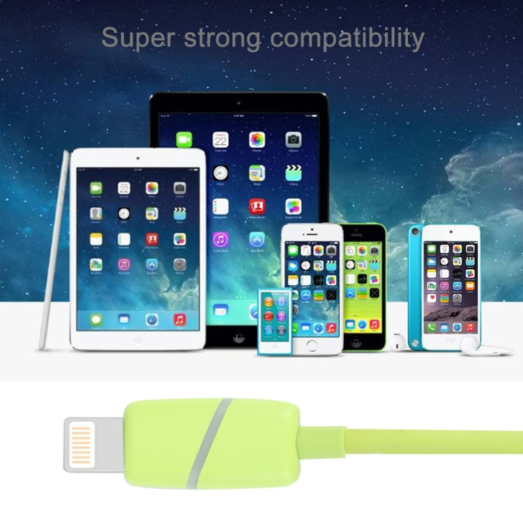 1m Circular Bobbin Gift Box Style 8 Pin to USB Data Sync Cable with Indicator for iPhone, iPad