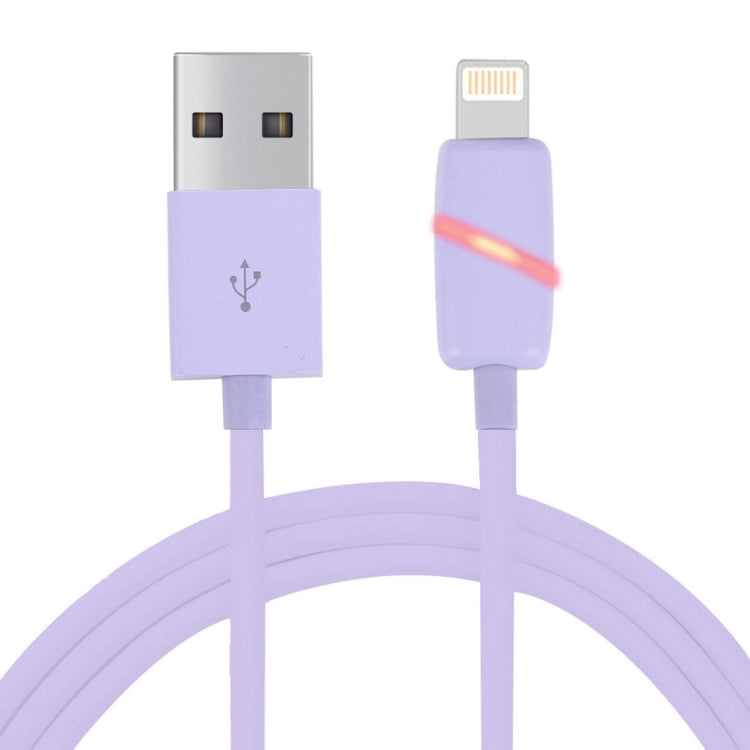 1m Circular Bobbin Gift Box Style 8 Pin to USB Data Sync Cable with Indicator for iPhone, iPad