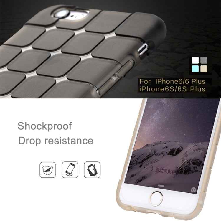 Rock Magic Cube Series for iPhone 6 Plus & 6s Plus Transparent Soft TPU Protective Back Case