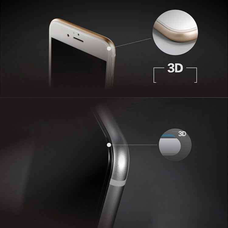 0.26mm 9H Surface Hardness 3D Explosion-proof Tempered Glass Screen Film for iPhone 6 Plus & 6s Plus