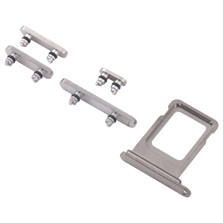 For iPhone 16 Pro Original SIM Card Tray + Side Keys