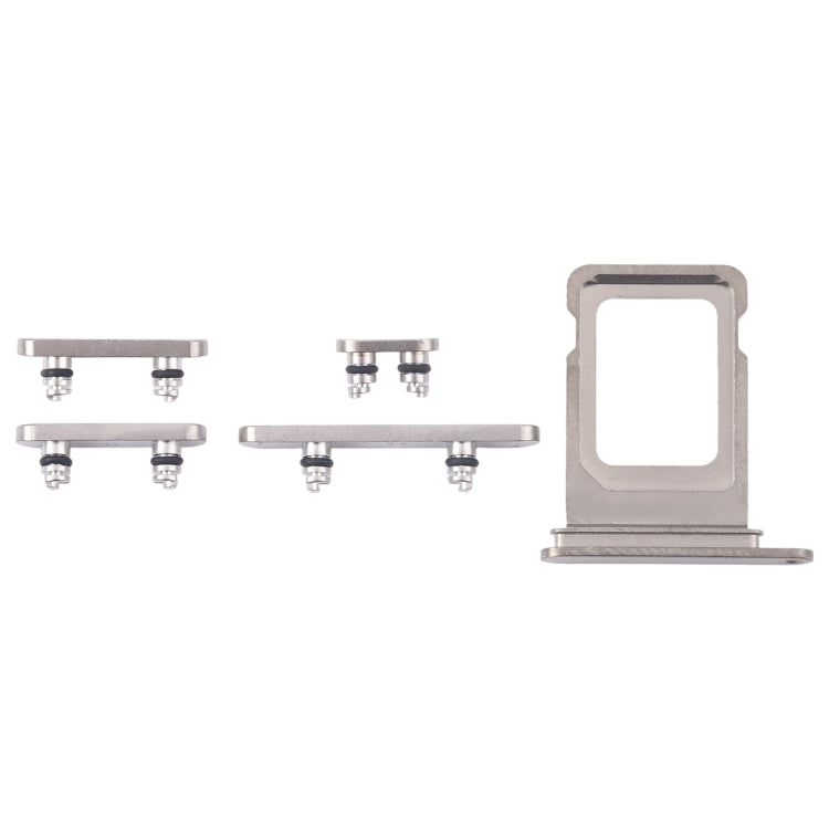 For iPhone 16 Pro Original SIM Card Tray + Side Keys