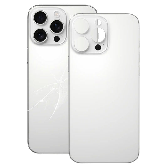 For iPhone 16 Pro Easy Replacement Big Camera Hole Glass Back Battery Cover, For iPhone 16 Pro(Not Disassemble)