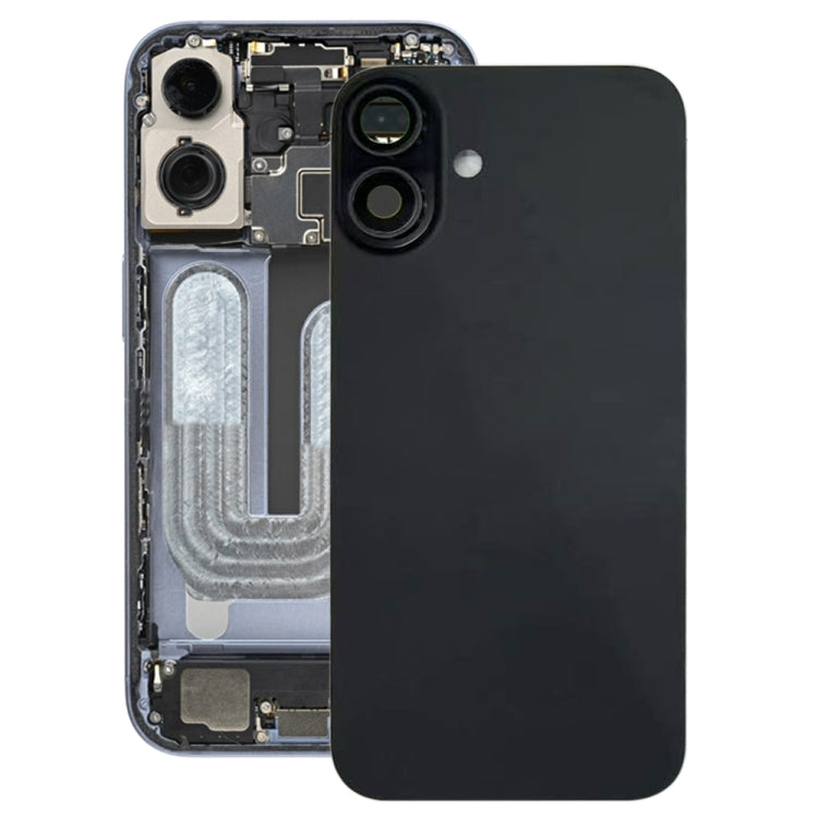 For iPhone 16 Plus Battery Back Cover with Camera Lens Cover, For iPhone 16 Plus