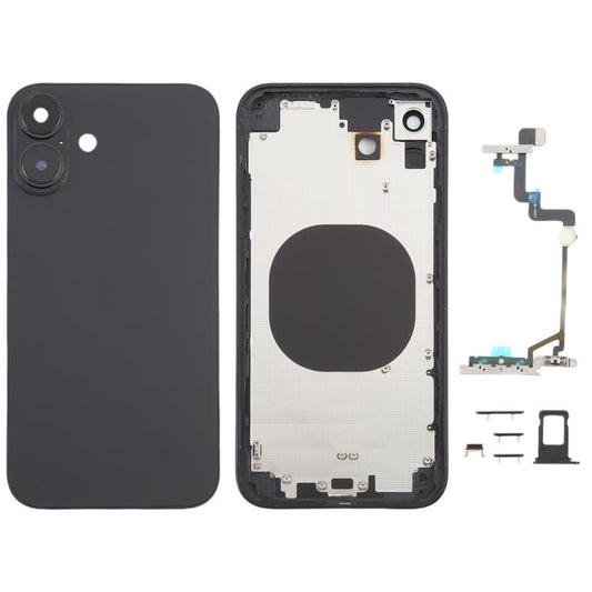 Back Cover with Appearance Imitation of iP16 for iPhone XR, Black, Pink, Green, Blue, White
