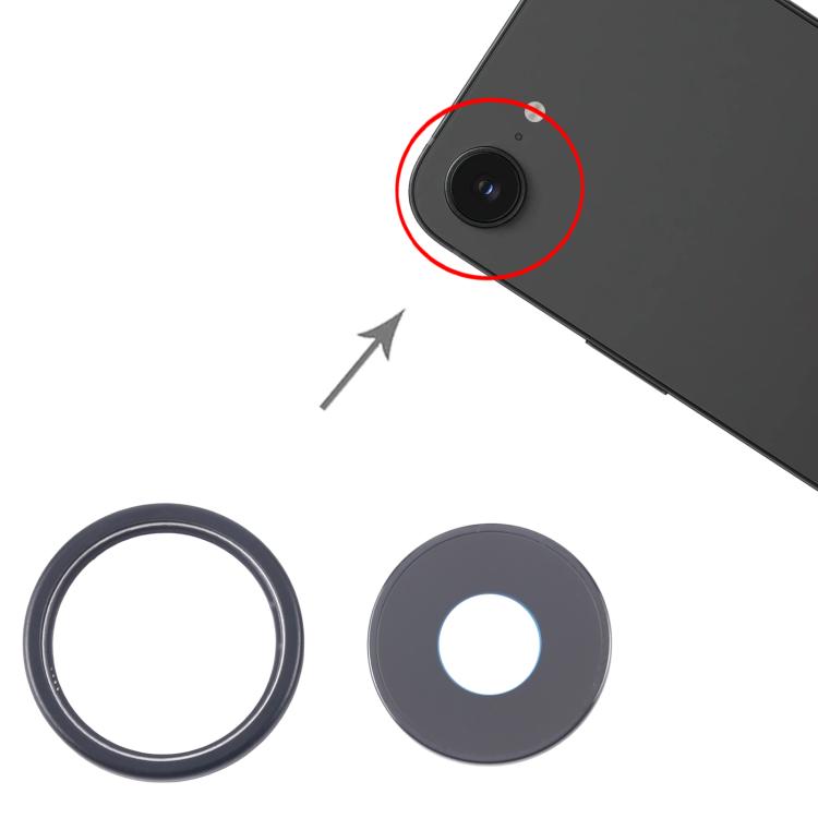 For iPhone 16e Rear Camera Lens Cover, For iPhone 16e