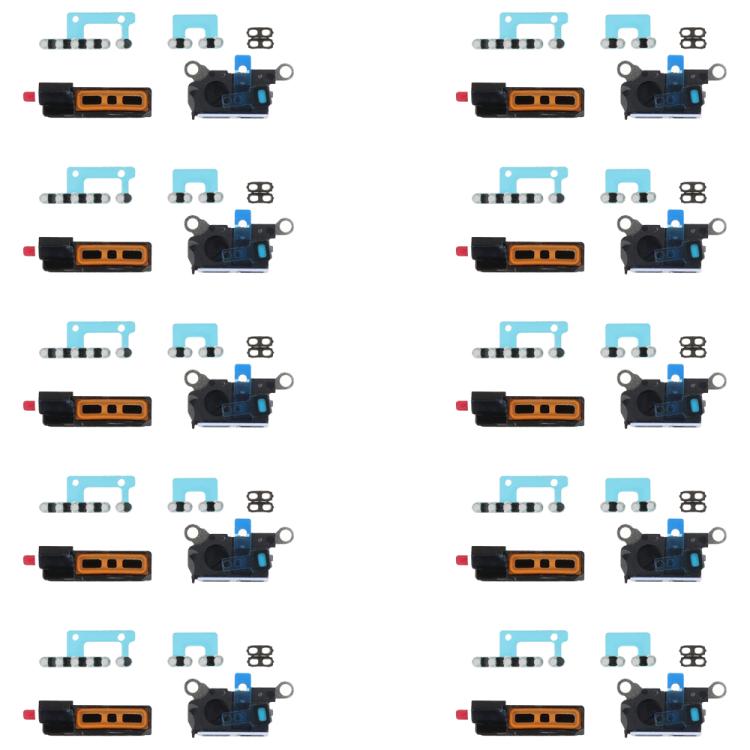 For iPhone 16 Pro Max 6 in 1 Speaker Dustproof Mesh Set, For iPhone 16 Pro Max