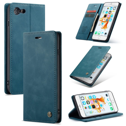 CaseMe-013 Multifunctional Retro Frosted Horizontal Flip Leather Case for iPhone 6 Plus / 6s Plus, with Card Slot & Holder & Wallet