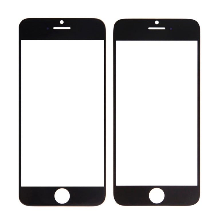 5 PCS Black + 5 PCS White for iPhone 6 Plus Front Screen Outer Glass Lens, For iPhone 6 Plus (10PCS)