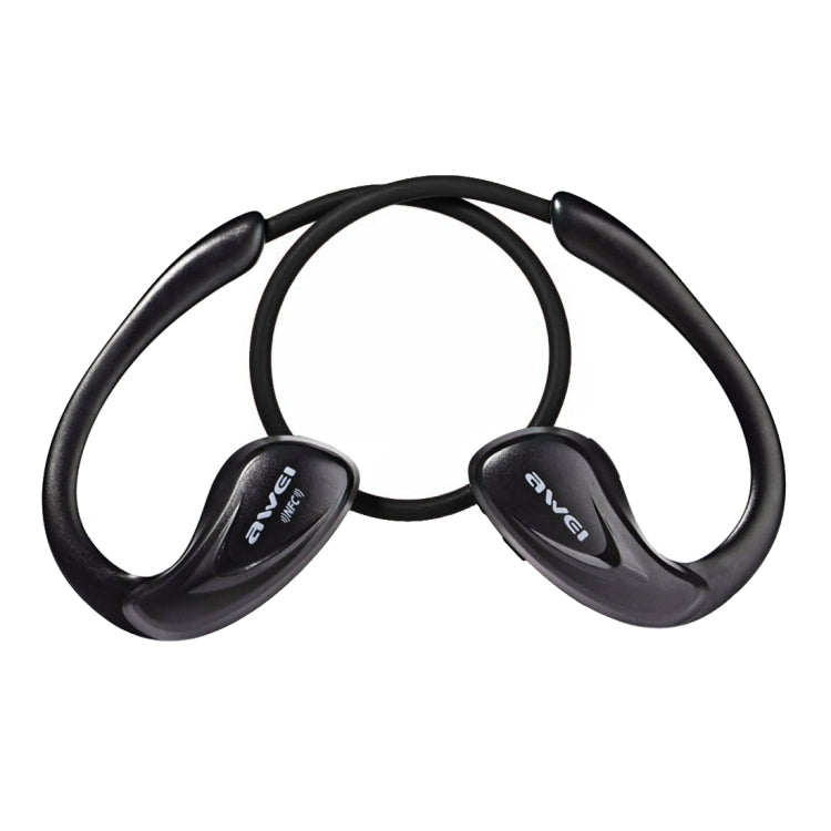 AWEI A880BL Wireless Sport Bluetooth Stereo Earphone with Mic, Support Handfree Call & NFC Function for iPhone, Samsung, HTC, Sony and other Smartphones