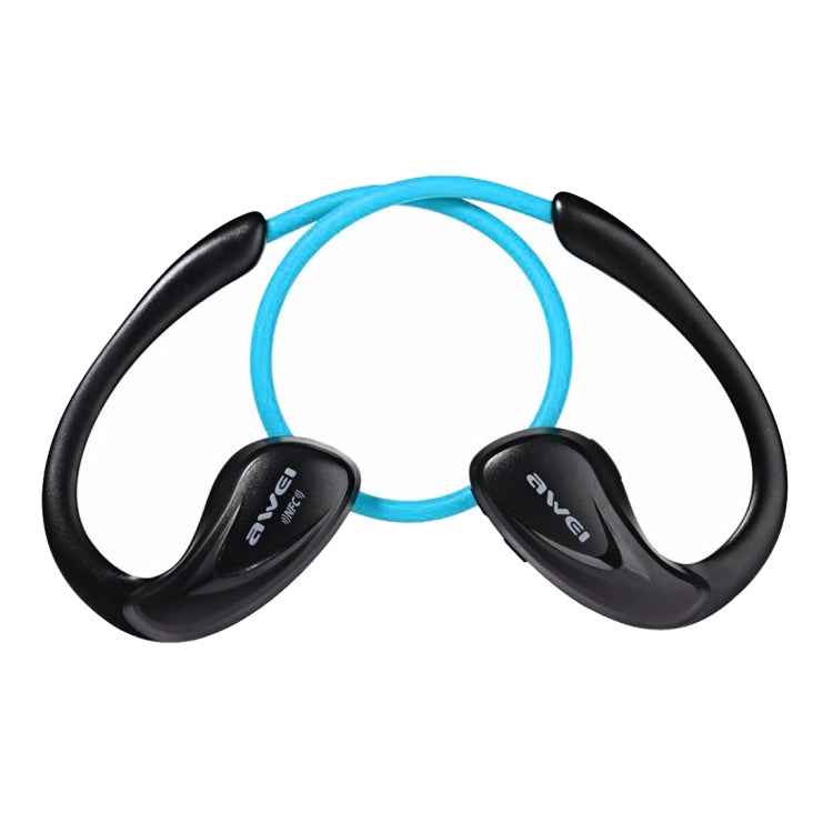 AWEI A880BL Wireless Sport Bluetooth Stereo Earphone with Mic, Support Handfree Call & NFC Function for iPhone, Samsung, HTC, Sony and other Smartphones