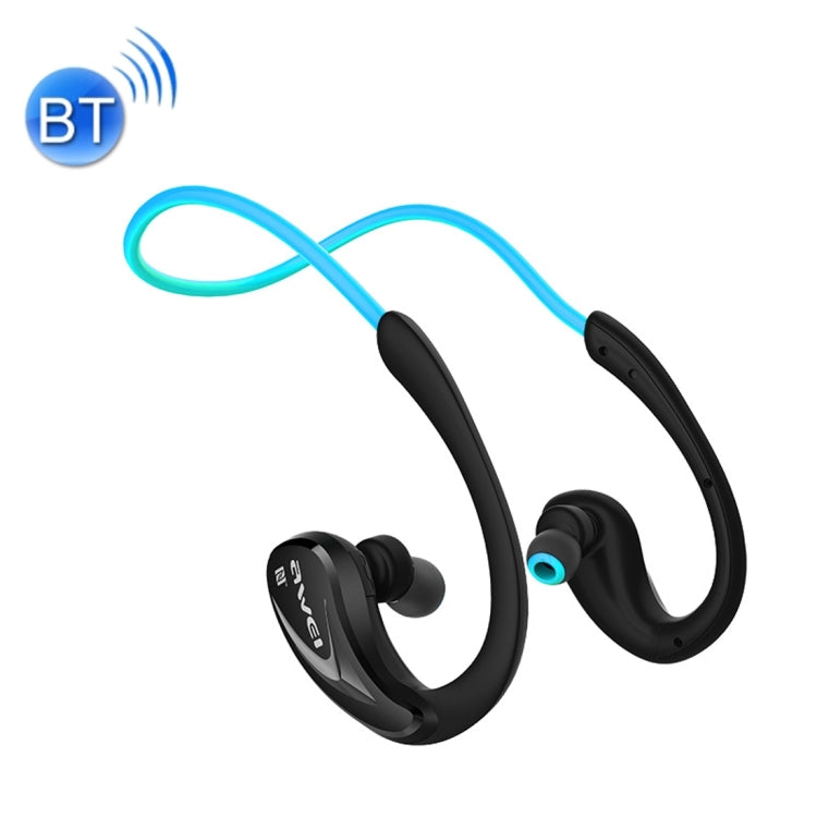 AWEI A880BL Wireless Sport Bluetooth Stereo Earphone with Mic, Support Handfree Call & NFC Function for iPhone, Samsung, HTC, Sony and other Smartphones