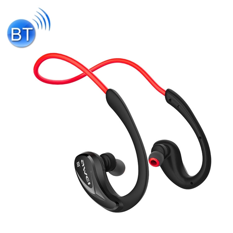 AWEI A880BL Wireless Sport Bluetooth Stereo Earphone with Mic, Support Handfree Call & NFC Function for iPhone, Samsung, HTC, Sony and other Smartphones