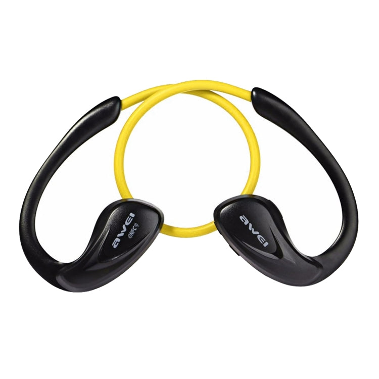 AWEI A880BL Wireless Sport Bluetooth Stereo Earphone with Mic, Support Handfree Call & NFC Function for iPhone, Samsung, HTC, Sony and other Smartphones
