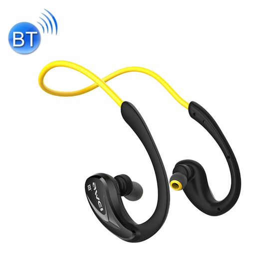 AWEI A880BL Wireless Sport Bluetooth Stereo Earphone with Mic, Support Handfree Call & NFC Function for iPhone, Samsung, HTC, Sony and other Smartphones
