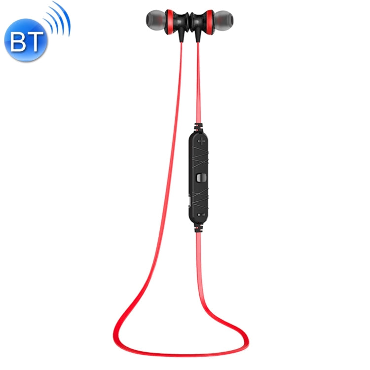 AWEI A980BL Wireless Sport Magnetic Bluetooth Earphone with Wire Control , Support Handfree Call