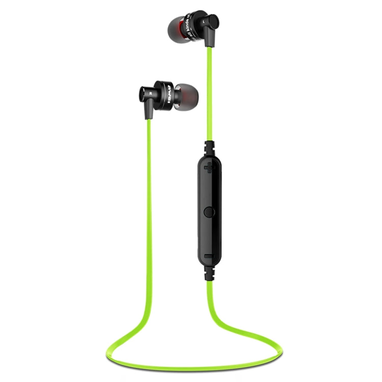 AWEI A990BL Wireless Sport Bluetooth Stereo Earphone with Wire Control + Mic, Support Handfree Call