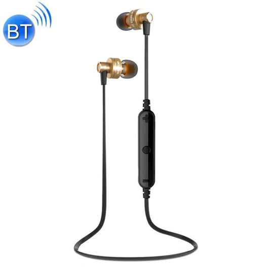 AWEI A990BL Wireless Sport Bluetooth Stereo Earphone with Wire Control + Mic, Support Handfree Call