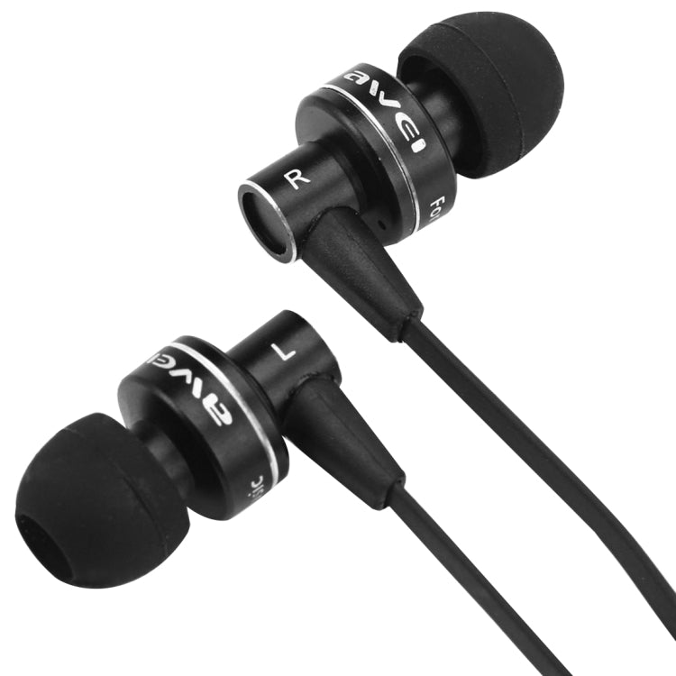 AWEI ES-900M 3.5mm In-Ear Stereo Wired Earphone for iPhone, Samsung, HTC, Sony and other Smartphones, PC, Game Machine
