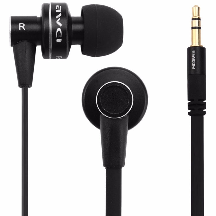 AWEI ES-900M 3.5mm In-Ear Stereo Wired Earphone for iPhone, Samsung, HTC, Sony and other Smartphones, PC, Game Machine