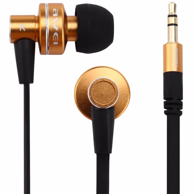AWEI ES-900M 3.5mm In-Ear Stereo Wired Earphone for iPhone, Samsung, HTC, Sony and other Smartphones, PC, Game Machine