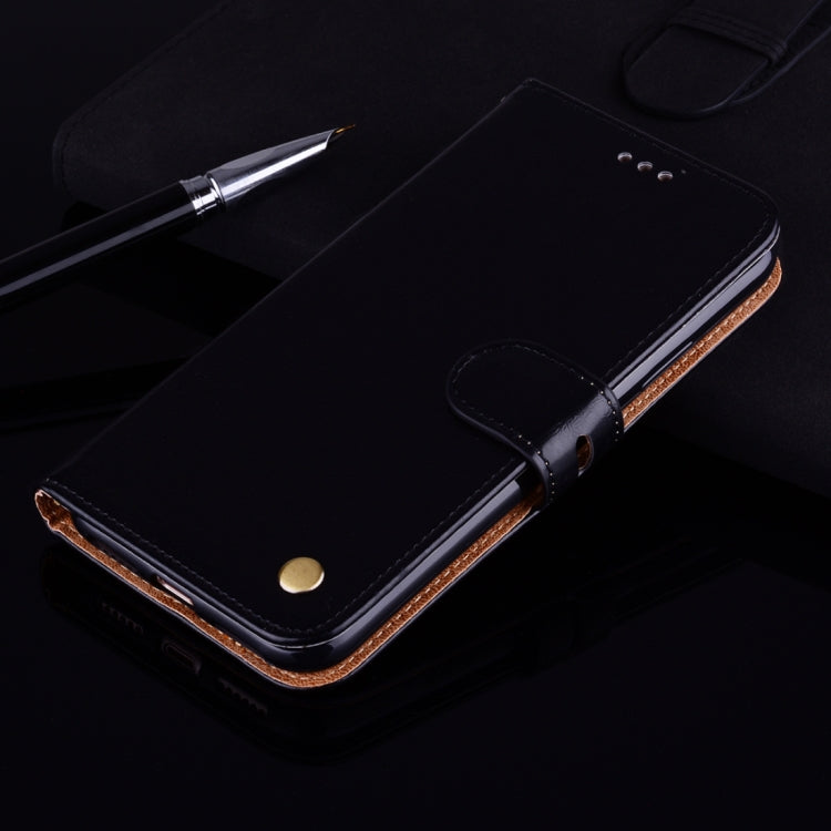 For iPhone 6 Plus & 6s Plus Business Style Oil Wax Texture Horizontal Flip Leather Case with Holder & Card Slots & Wallet
