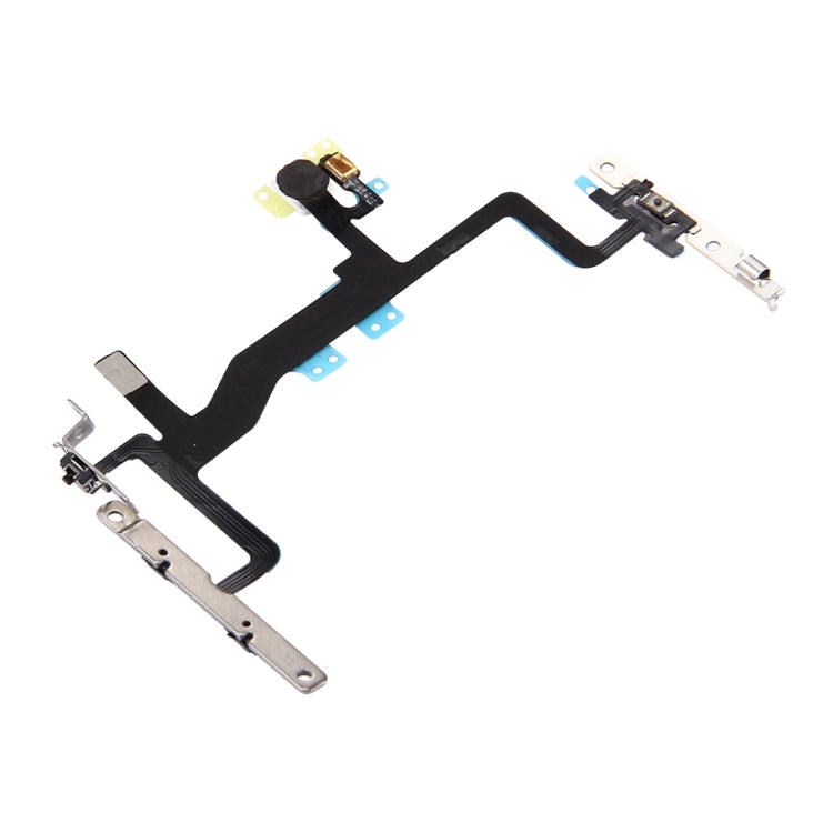 Power Button & Volume Button & Flashlight Flex Cable with Brackets for iPhone 6s , For iPhone 6s