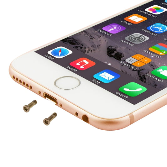 100 PCS for iPhone 6s & 6s Plus Universal Charging Port Screws, For iPhone 6s & 6s Plus(Gold), For iPhone 6s & iPhone 6s Plus(Rose Gold), For iPhone 6s & 6s Plus - BSPART