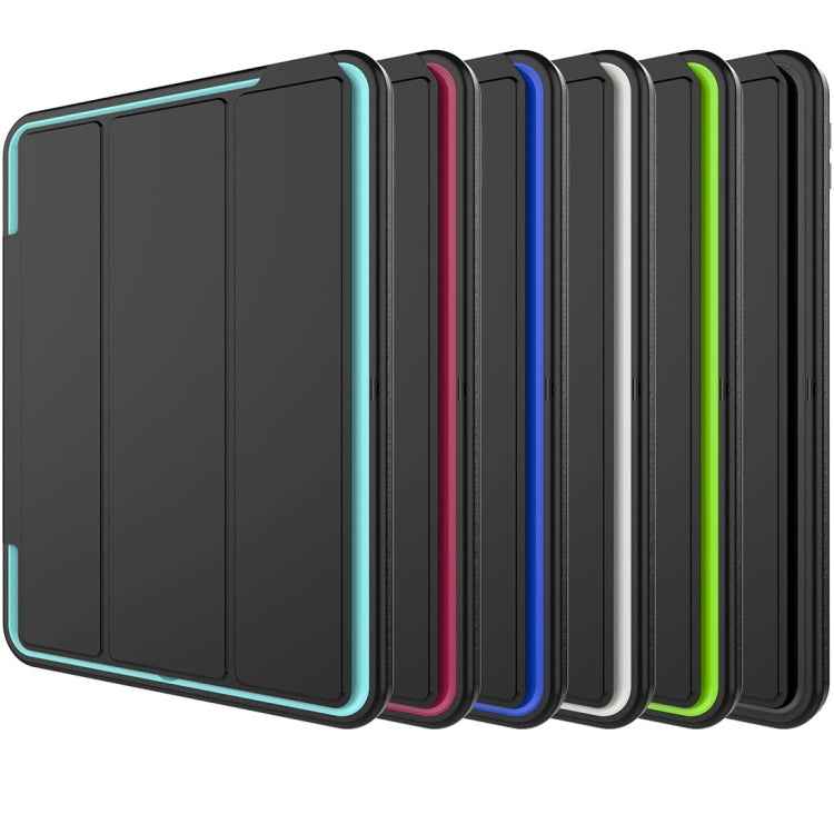 For iPad 9.7 (2018) & iPad 9.7 (2017) 3-fold Magnetic Protective Case with Smart Cover Auto-sleep & Awake Function
