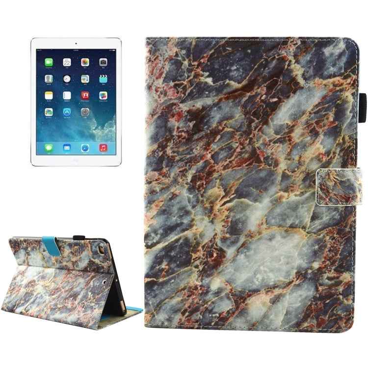 For iPad 9.7 (2018) & iPad 9.7 inch 2017 / iPad Air / iPad Air 2 Universal  Pattern Horizontal Flip Leather Protective Case with Holder & Card Slots & Sleep