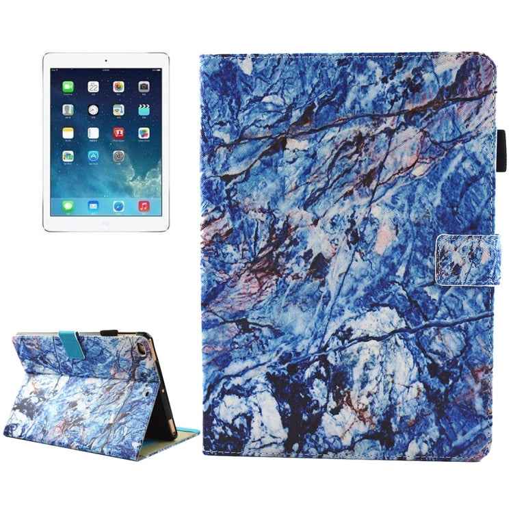 For iPad 9.7 (2018) & iPad 9.7 inch 2017 / iPad Air / iPad Air 2 Universal  Pattern Horizontal Flip Leather Protective Case with Holder & Card Slots & Sleep