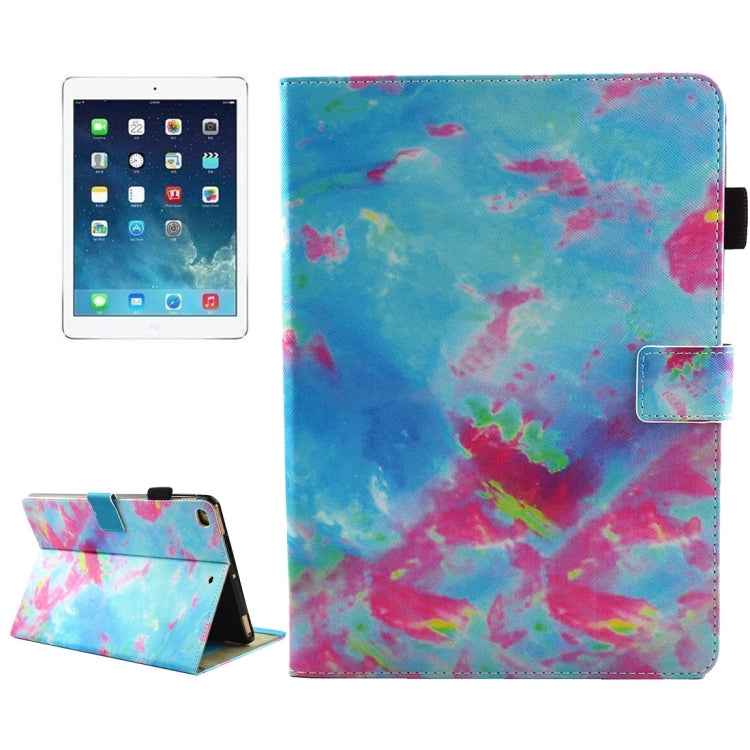For iPad 9.7 (2018) & iPad 9.7 inch 2017 / iPad Air / iPad Air 2 Universal  Pattern Horizontal Flip Leather Protective Case with Holder & Card Slots & Sleep