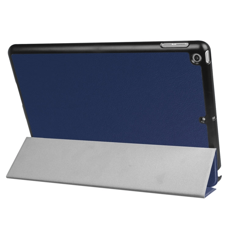 For iPad 9.7 (2018) & iPad 9.7 (2017) Custer Texture Horizontal Flip Leather Case with Three-folding Holder & Sleep / Wake-up Function, For iPad 9.7 (2018) & iPad 9.7 (2017), For iPad 9.7 (2018)