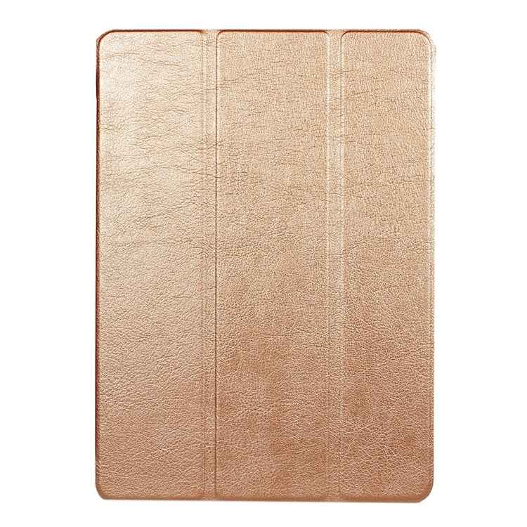 For iPad 9.7 (2018) & iPad 9.7 (2017) Custer Texture Horizontal Flip Leather Case with Three-folding Holder & Sleep / Wake-up Function