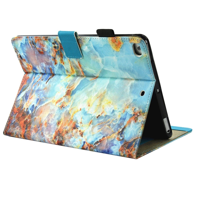 For iPad 9.7 (2018) & iPad 9.7 inch 2017 / iPad Air / iPad Air 2 Universal TIME TO PARTY Words Pattern Horizontal Flip Leather Protective Case with Holder & Card Slots
