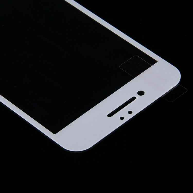 For iPhone 7 Silk Printing Screen Protector 0.26mm 9H Surface Hardness 2.5D Explosion-proof Tempered Glass Screen Film
