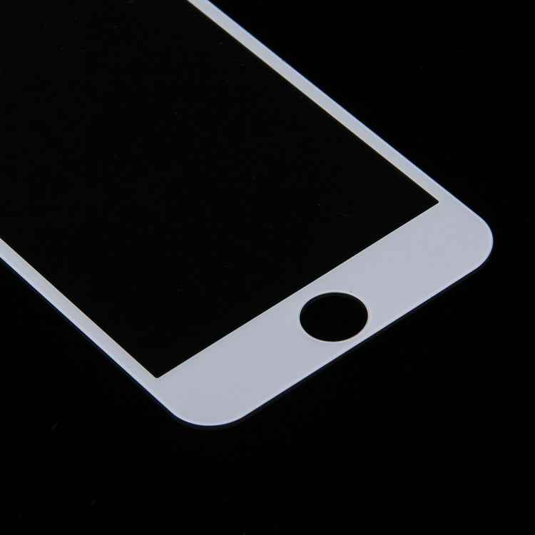 For iPhone 7 Silk Printing Screen Protector 0.26mm 9H Surface Hardness 2.5D Explosion-proof Tempered Glass Screen Film