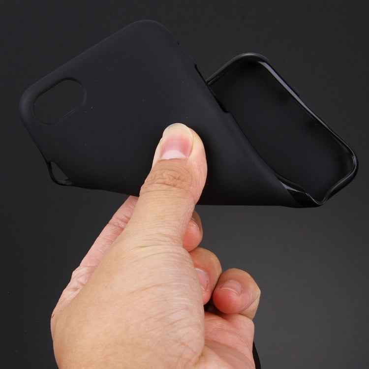 For  iPhone 8 & 7  Solid Color TPU Protective Back Cover Case