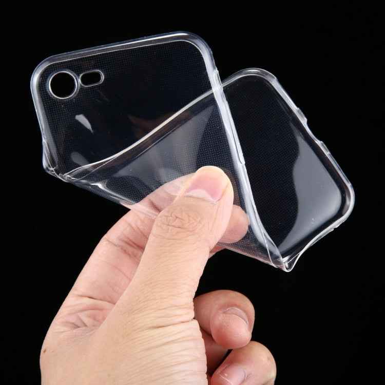 For iPhone SE 2020 / 8 / 7 0.75mm Ultra-thin Transparent TPU Protective Case