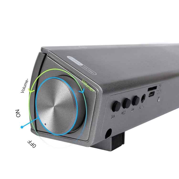 Soundbar LP-08 CE0152 USB MP3 Player 2.1CH Bluetooth Wireless Sound Bar Speaker with Remote Control