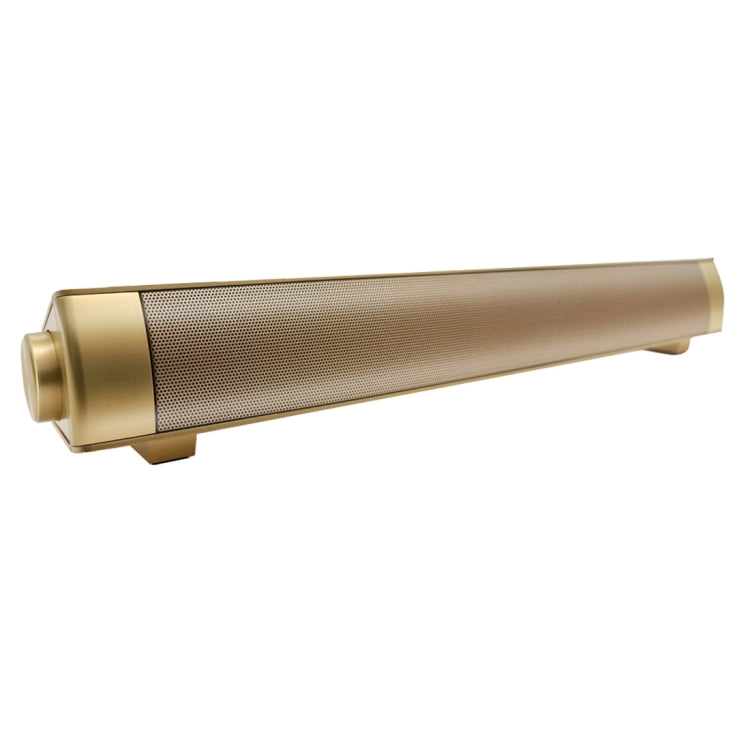 Soundbar LP-08 CE0152 USB MP3 Player 2.1CH Bluetooth Wireless Sound Bar Speaker with Remote Control, CE0152 Gold, CE0152 Black