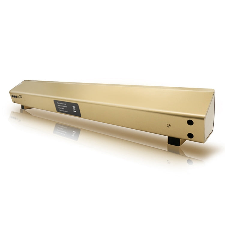 Soundbar LP-08 CE0152 USB MP3 Player 2.1CH Bluetooth Wireless Sound Bar Speaker with Remote Control, CE0152 Gold, CE0152 Black