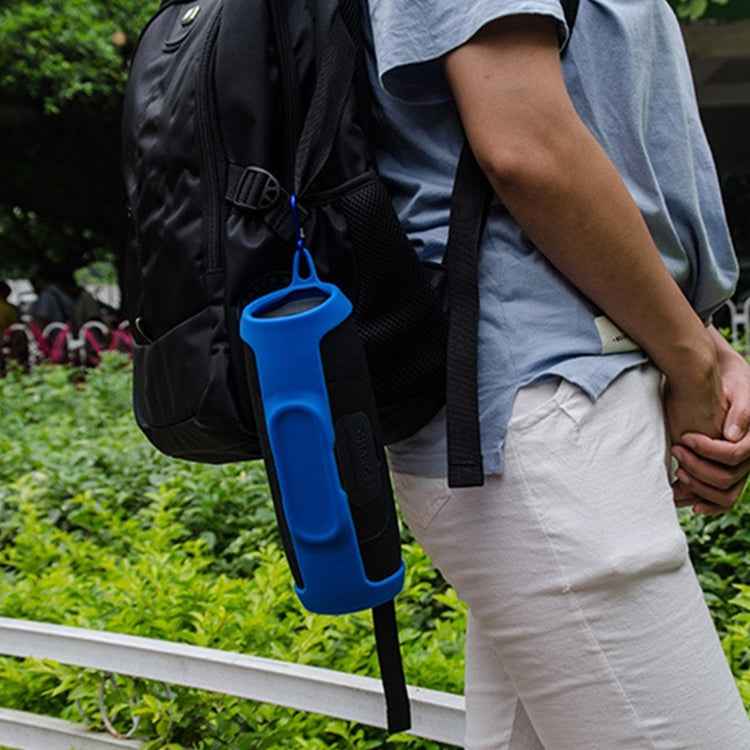 Shockproof Waterproof Soft Silicone Cover Protective Sleeve Bag for JBL Charge3 Bluetooth Speaker