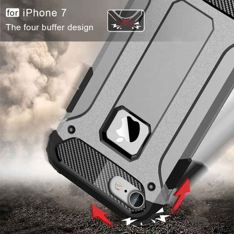 For iPhone 7 Armor TPU + PC Combination Phone Case