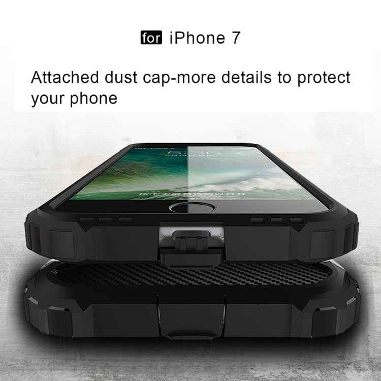 For iPhone 7 Armor TPU + PC Combination Phone Case